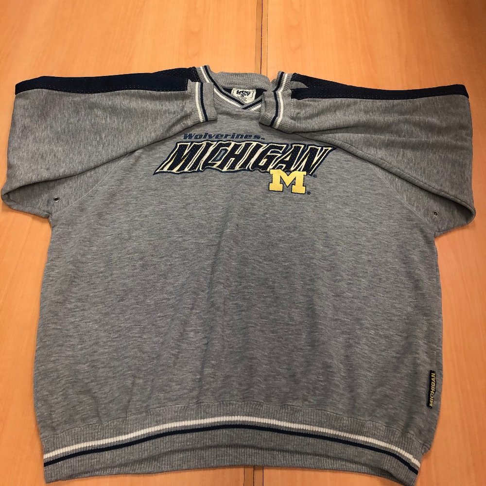 Vintage University of Michigan Gray Sweatshirt